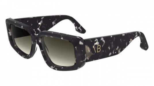 Victoria Beckham VB670S Sunglasses, (010) BLACK HAVANA