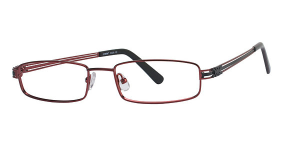 Seventeen 5326 Eyeglasses, Burgundy