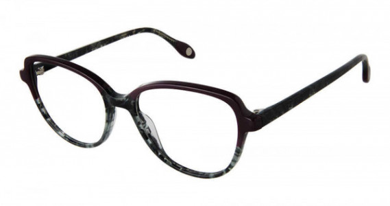 Fysh UK F-3729 Eyeglasses, S403-GREY EGGPLANT