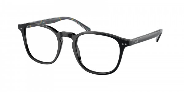Polo PH2254F Eyeglasses, 5001 SHINY BLACK (BLACK)