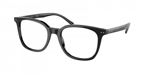 Polo PH2256F Eyeglasses, 5518 SHINY BLACK (BLACK)