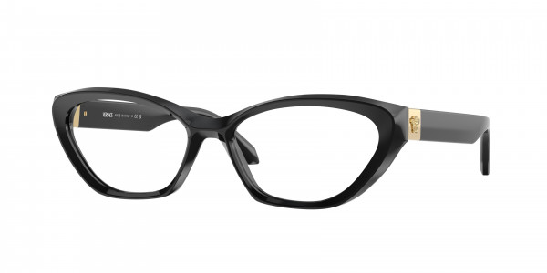 Versace VE3356 Eyeglasses, GB1 BLACK