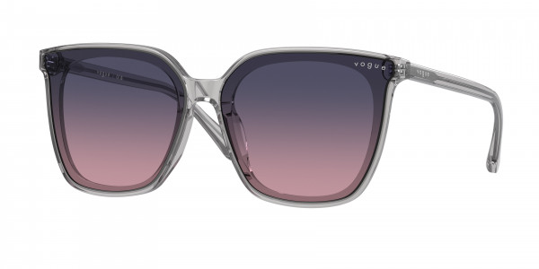 Vogue VO5499SD Sunglasses, 282016 TRANSPARENT GREY PINK GRADIENT (GREY)