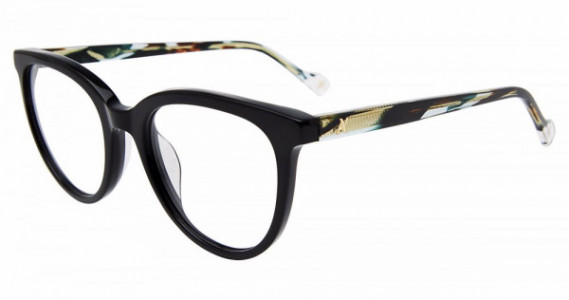 Yalea VYA133 Eyeglasses, BLACK (0700)