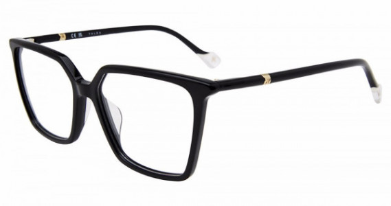 Yalea VYA129 Eyeglasses, SHINY BLACK (0700)