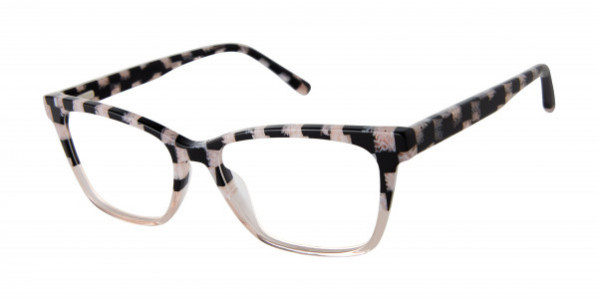 L.A.M.B. LA130 Eyeglasses, Blush Checker (BLS)