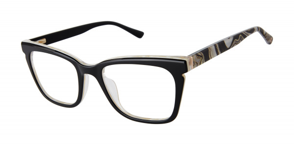 L.A.M.B. LA126 Eyeglasses, Black (BLK)