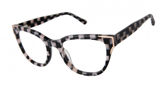 L.A.M.B. LA125 Eyeglasses, Rose Checker (BLS)