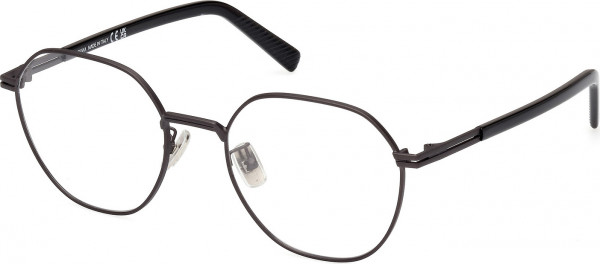 Ermenegildo Zegna EZ5270-H Eyeglasses, 009 - Matte Gunmetal / Shiny Black