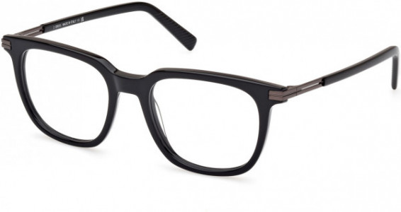 Ermenegildo Zegna EZ5273 Eyeglasses, 001 - Shiny Black / Shiny Black