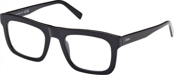 Ermenegildo Zegna EZ5276 Eyeglasses, 001 - Shiny Black / Shiny Black