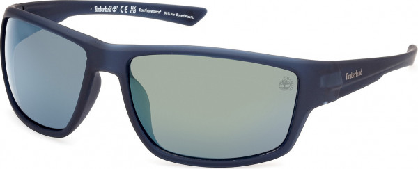 Timberland TB00003 Sunglasses, 91D - Matte Blue / Matte Blue
