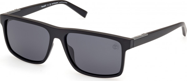 Timberland TB00006 Sunglasses, 02D - Matte Black / Matte Black