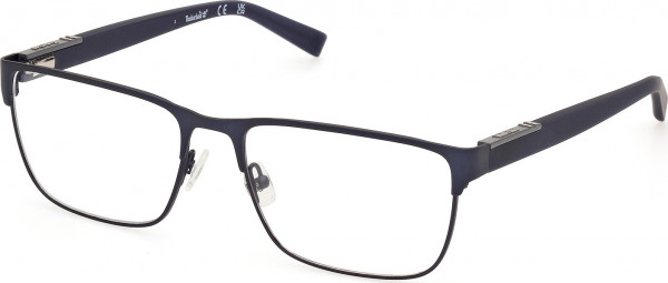 Timberland TB50002 Eyeglasses, 091 - Matte Blue / Matte Blue
