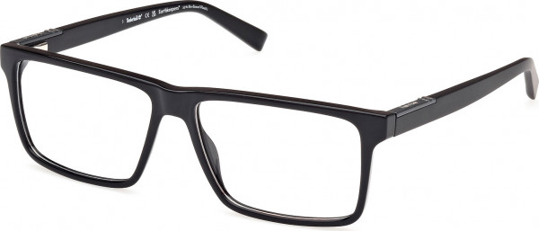 Timberland TB50004 Eyeglasses, 001 - Shiny Black / Shiny Black
