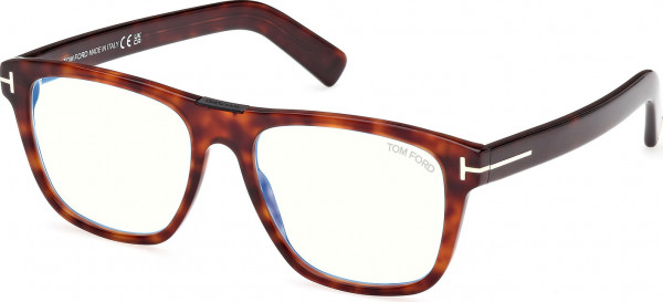 Tom Ford FT5902-B Eyeglasses, 054 - Red Havana / Red Havana