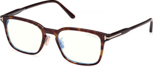 Tom Ford FT5928-D-B Eyeglasses, 052 - Dark Havana / Dark Havana