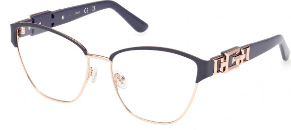Guess GU2984 Eyeglasses, 020 - Matte Grey / Shiny Grey