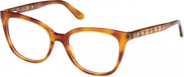 Guess GU50114 Eyeglasses, 053 - Blonde Havana / Blonde Havana