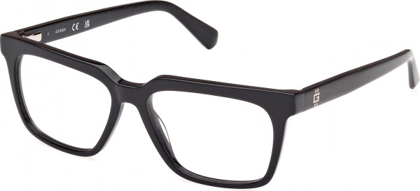 Guess GU50133 Eyeglasses, 001 - Shiny Black / Shiny Black