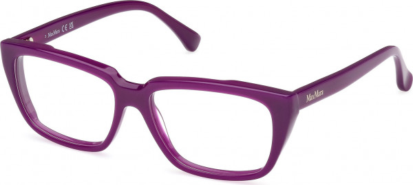 Max Mara MM5112 Eyeglasses, 081 - Shiny Violet / Shiny Violet