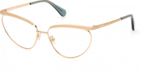 MAX&Co. MO5136 Eyeglasses, 030 - Shiny Deep Gold / Shiny Deep Gold