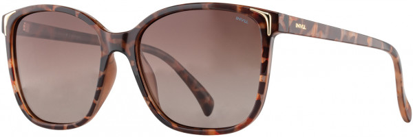INVU INVU Sunwear 295 Sunglasses, 3 - Coffee Demi / Gold