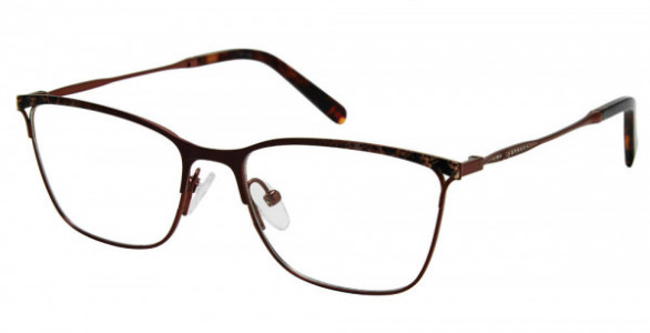 Phoebe Couture P363 Eyeglasses, brown