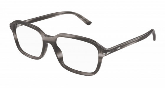 Gucci GG1446O Eyeglasses, 003 - HAVANA with TRANSPARENT lenses