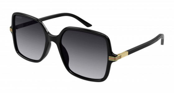 Gucci GG1449S Sunglasses, 001 - BLACK with GREY lenses
