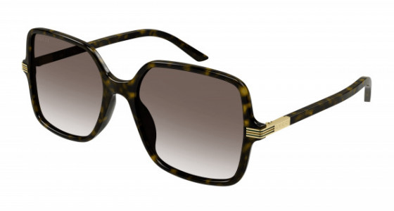 Gucci GG1449S Sunglasses, 002 - HAVANA with BROWN lenses