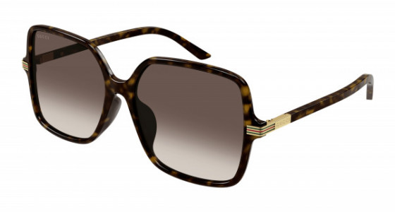Gucci GG1448SA Sunglasses, 002 - HAVANA with BROWN lenses