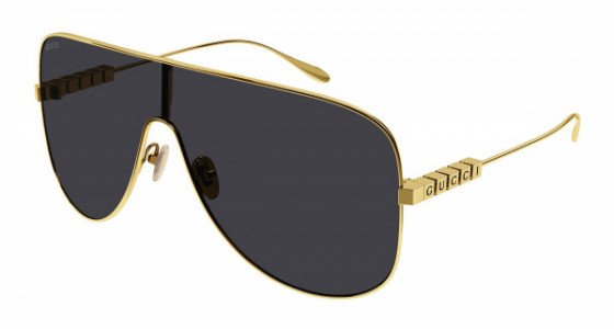 Gucci GG1436S Sunglasses, 001 - GOLD with GREY lenses