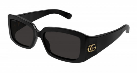 Gucci GG1403S Sunglasses, 001 - BLACK with GREY lenses
