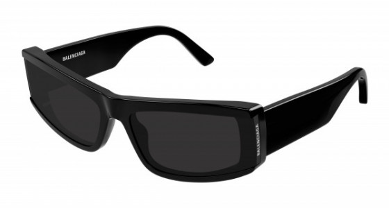 Balenciaga BB0301S Sunglasses, 001 - BLACK with GREY lenses