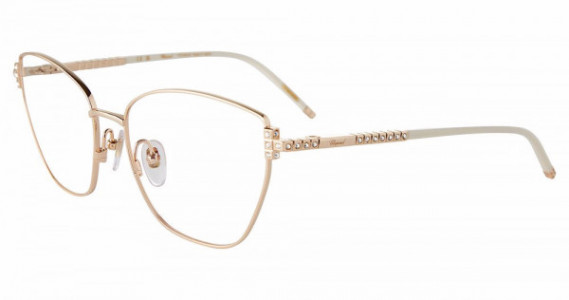 Chopard VCHG98S Eyeglasses, ROSE GOLD (300Y)