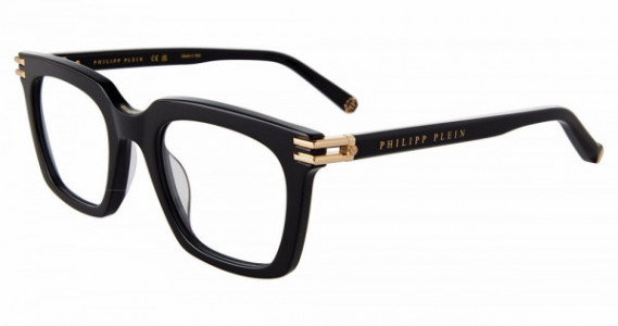 Philipp Plein VPP115M Eyeglasses, BLACK (0700)