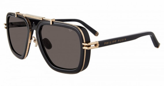 Philipp Plein SPP109V Sunglasses, BLACK (700K)
