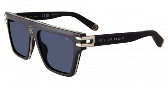 Philipp Plein SPP108V Sunglasses, SANDBLASTED BLACK (0703)