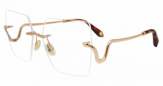 Roberto Cavalli VRC077 Eyeglasses, COPPER GOLD (08FC)