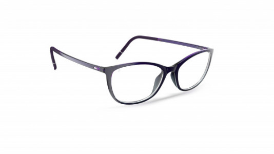 Silhouette SPX Illusion Full Rim 1617 Eyeglasses, 4010 Tricolore Grape