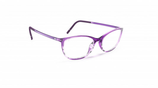 Silhouette SPX Illusion Full Rim 1617 Eyeglasses, 4310 Havanna Royal Purple