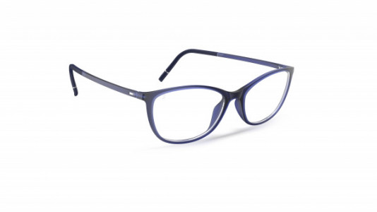 Silhouette SPX Illusion Full Rim 1617 Eyeglasses, 4560 Navy Blue