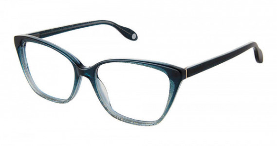 Fysh UK F-3730 Eyeglasses, S404-TEAL SHIMMER