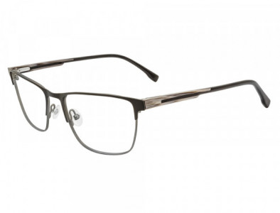 Club Level Designs CLD9372 Eyeglasses, C-3 Black/Dark Gunmetal