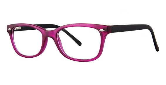 Parade 1824 Eyeglasses, Matte Purple/Black