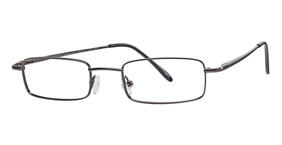 Hilco FRAMEWORKS 422 Eyeglasses, GUN Gunmetal