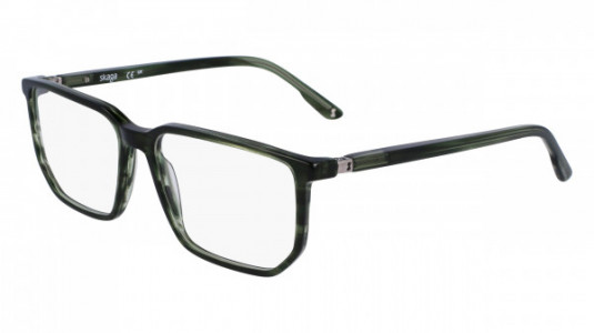 Skaga SK2892 LOFSDALEN Eyeglasses, (330) STRIPED GREEN