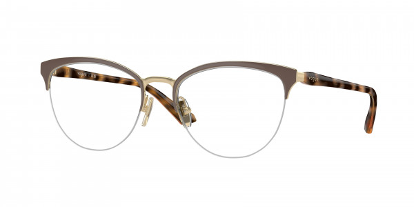 Vogue VO4304 Eyeglasses, 5199 TOP BROWN/PALE GOLD (BROWN)