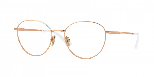 Vogue VO4306 Eyeglasses, 5152 ROSE GOLD/TOP WHITE (GOLD)